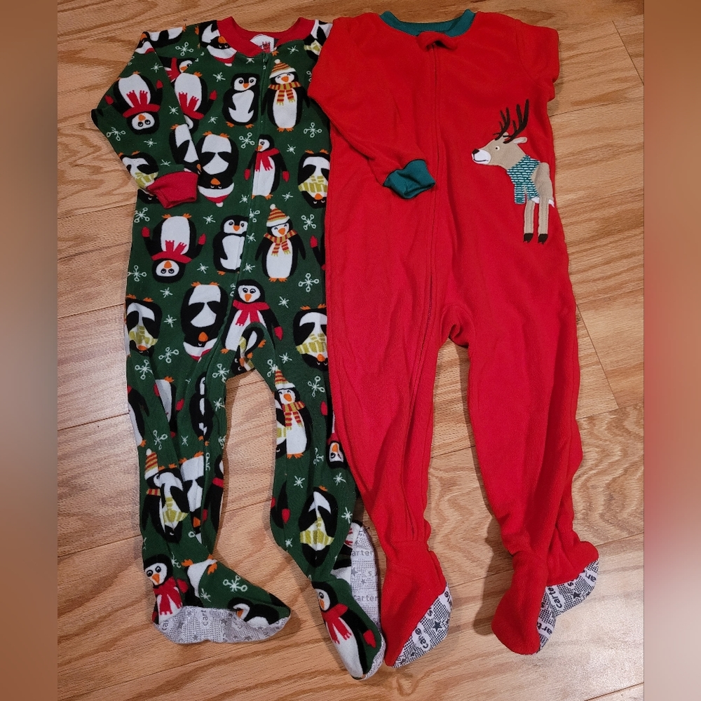 Carter's 2T Bundle Fleece Sleep & Play PJ